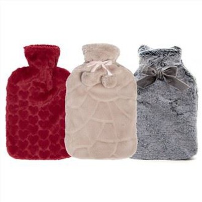 Cubierta de piel de la botella de agua caliente calentadora del cuerpo