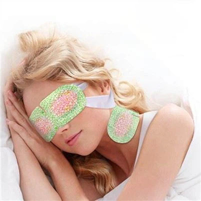 Máscara de ojo de vapor de calor propio