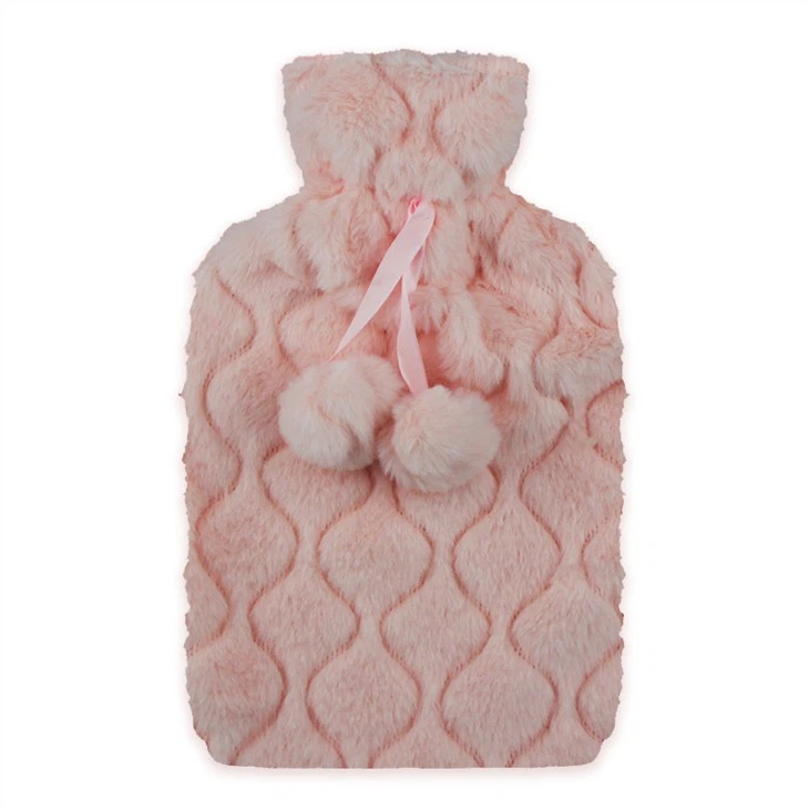 Fluffy Hot Water Bottle Cover