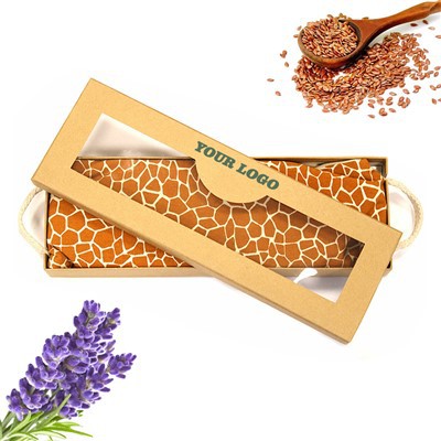 Paquete de calor húmedo con bolsa de trigo para microondas